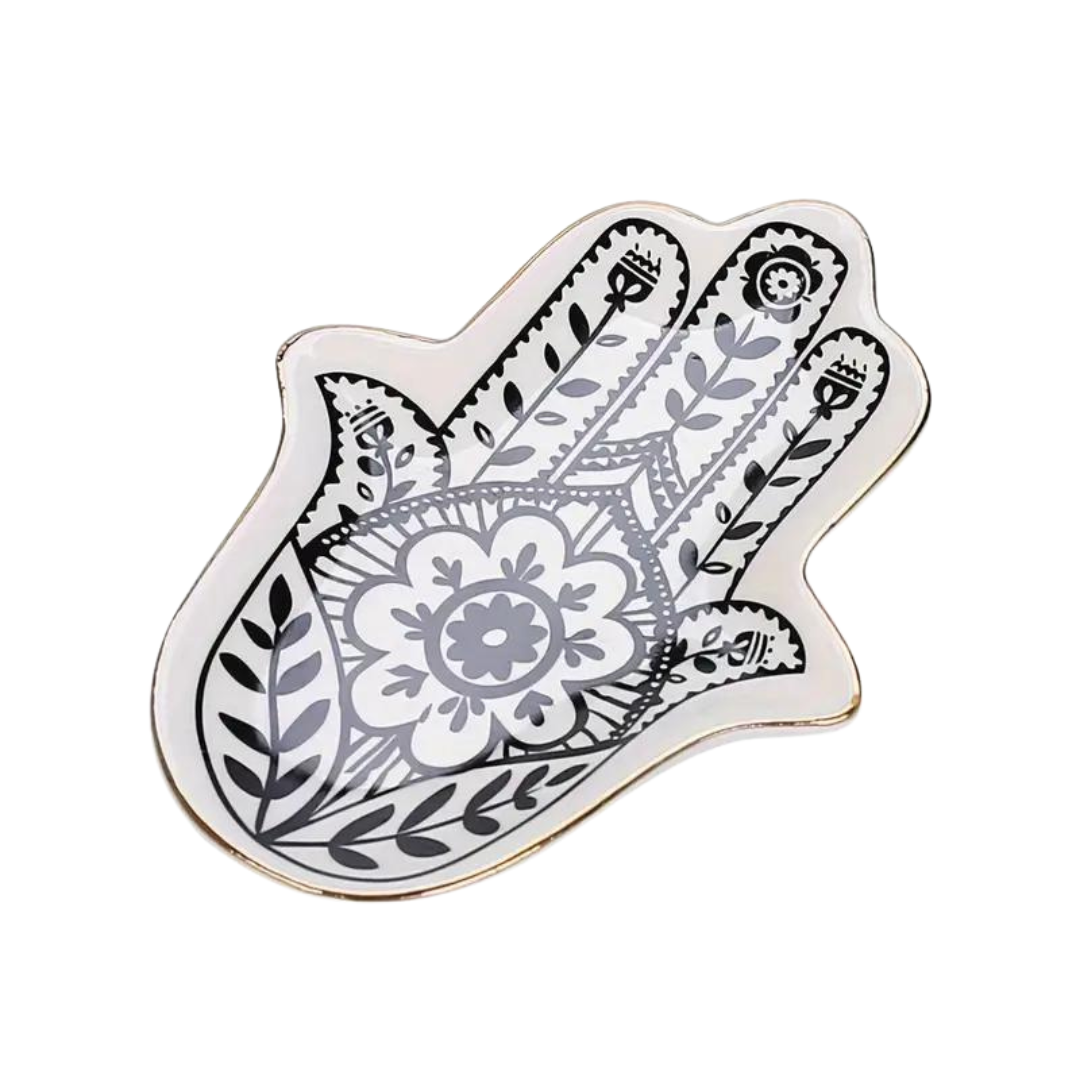 Jewellery Dish - Decorative Hand of Hamsa