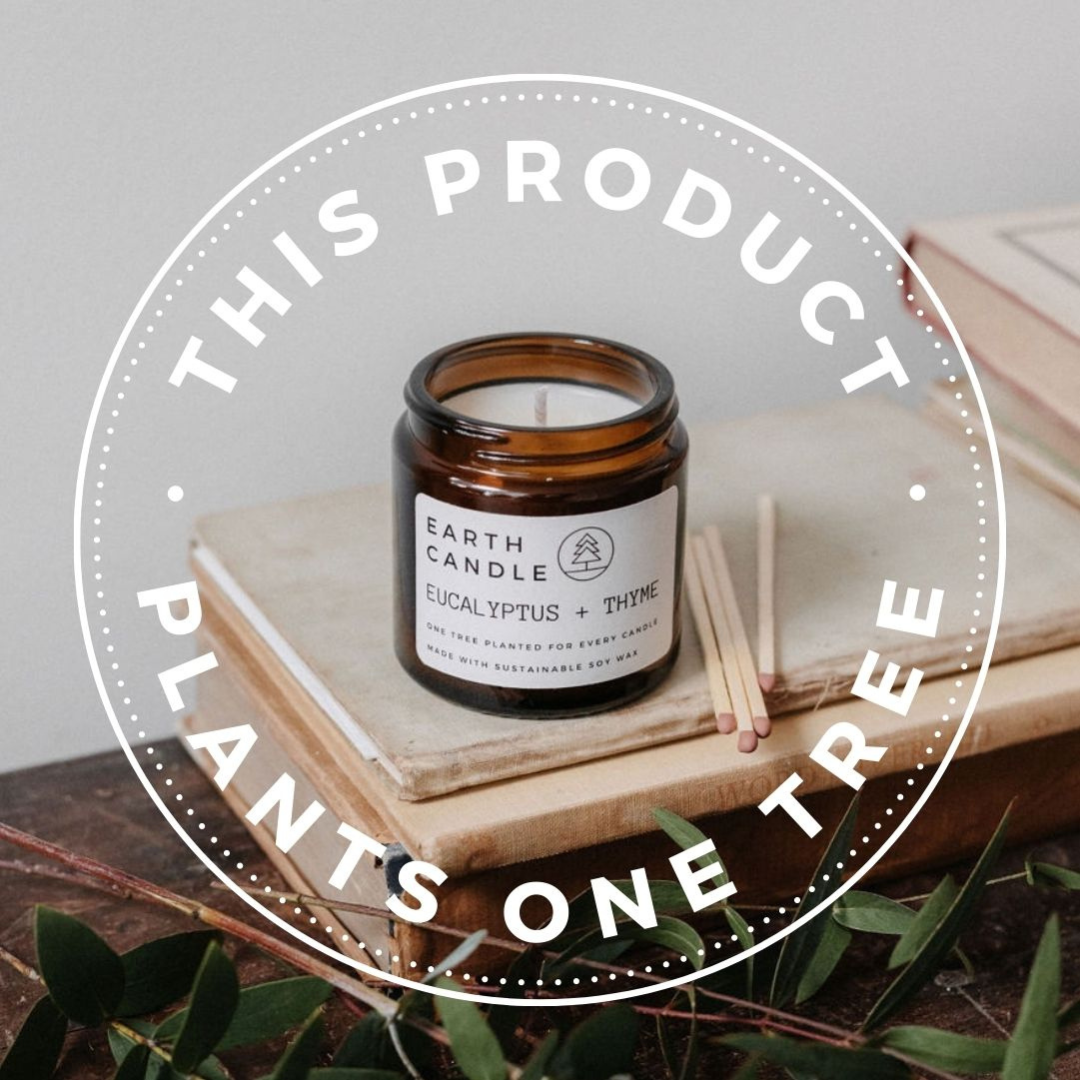 Soy Wax Eco Candle - Eucalyptus + Thyme