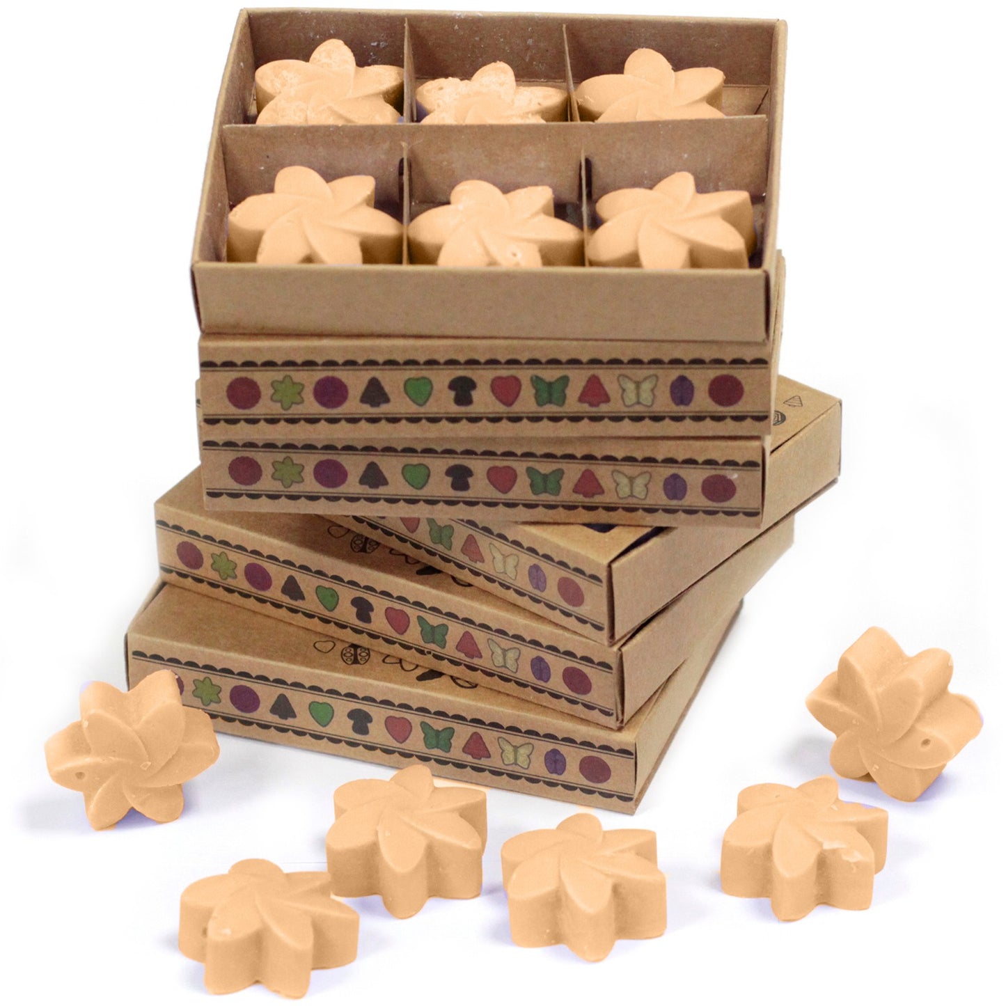 6x Star Soy Wax Melts - Midnight Jasmine