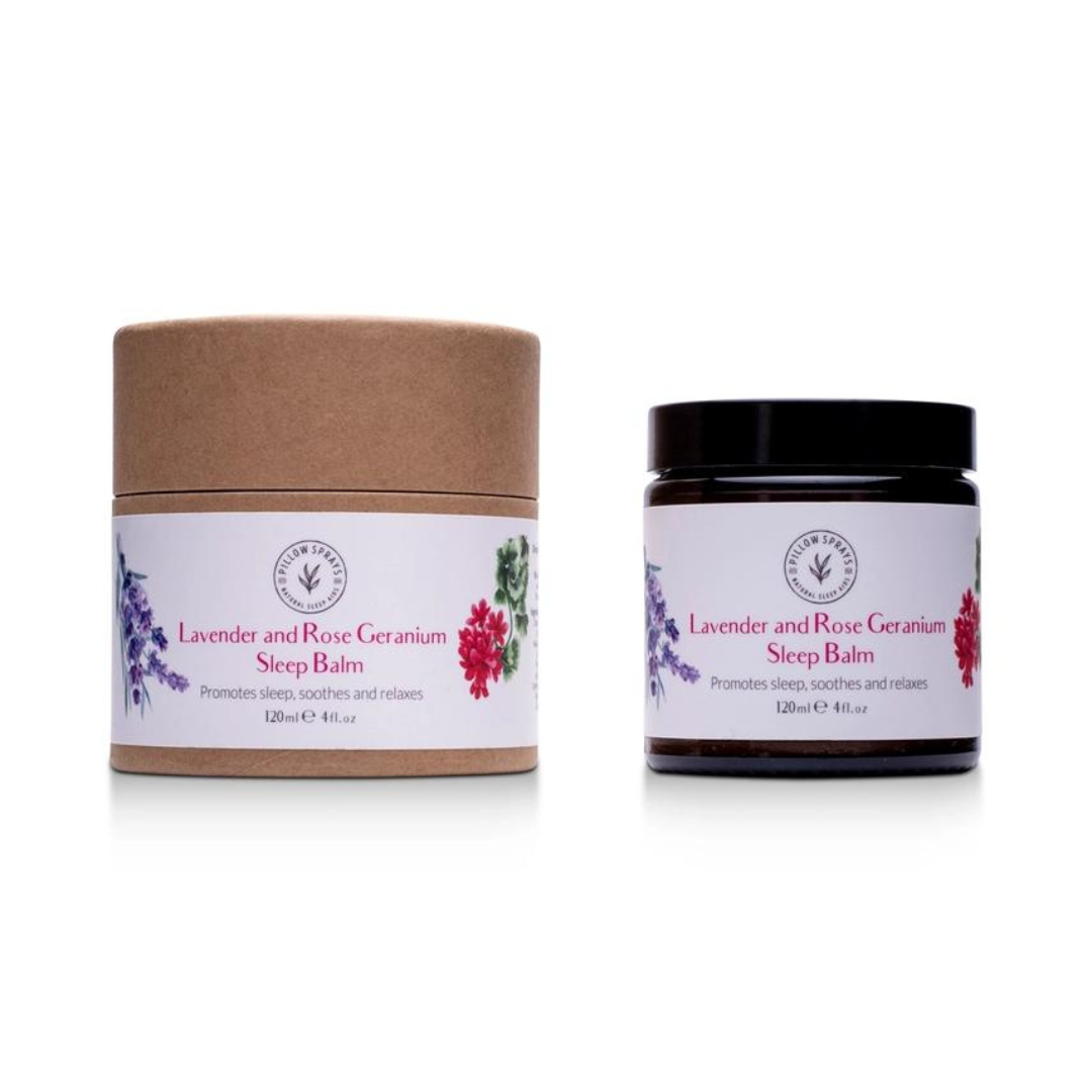 Organic Sleep Balm - Lavender and Rose Geranium