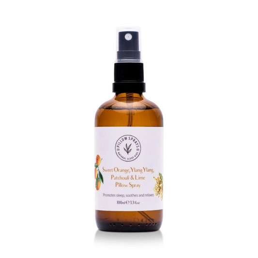 Organic Pillow Spray - Sweet Orange, Ylang Ylang, Patchouli and Lime