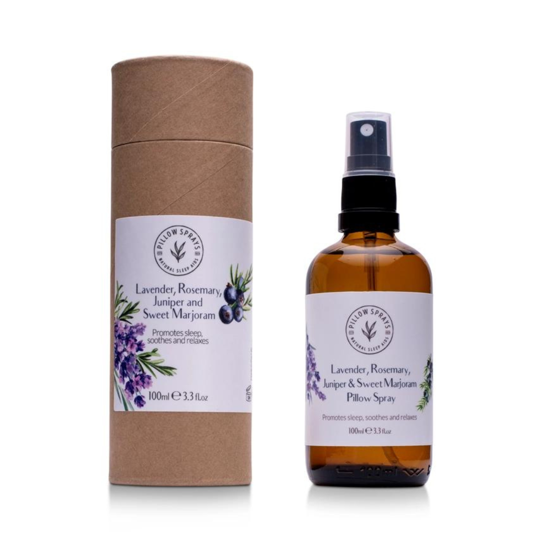 Organic Pillow Spray - Lavender, Rosemary, Juniper & Sweet Marjoram