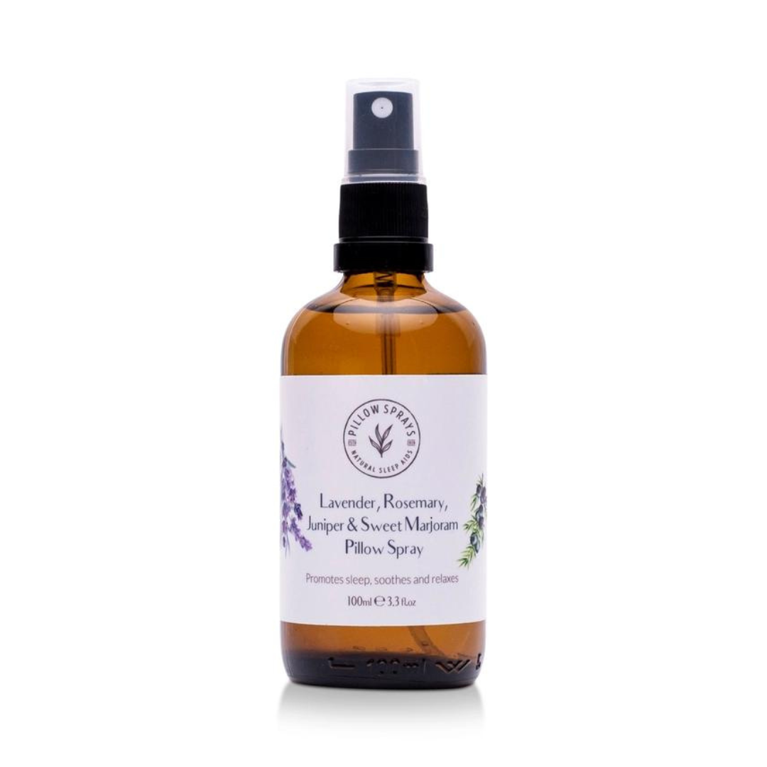 Organic Pillow Spray - Lavender, Rosemary, Juniper & Sweet Marjoram