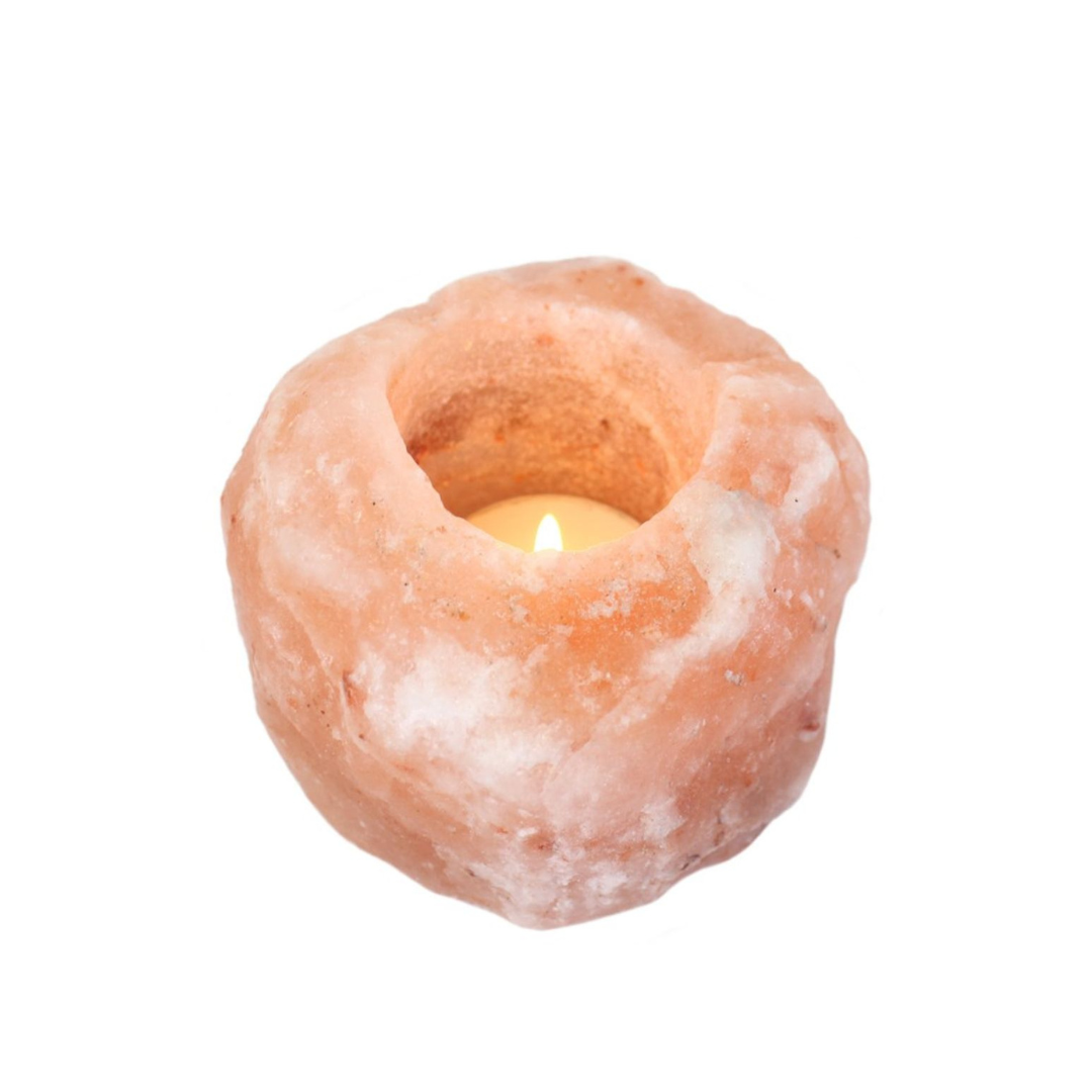 Candle Holder - Himalayan Salt