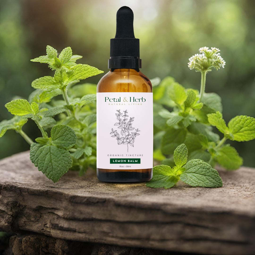 Tincture - Organic Lemon Balm