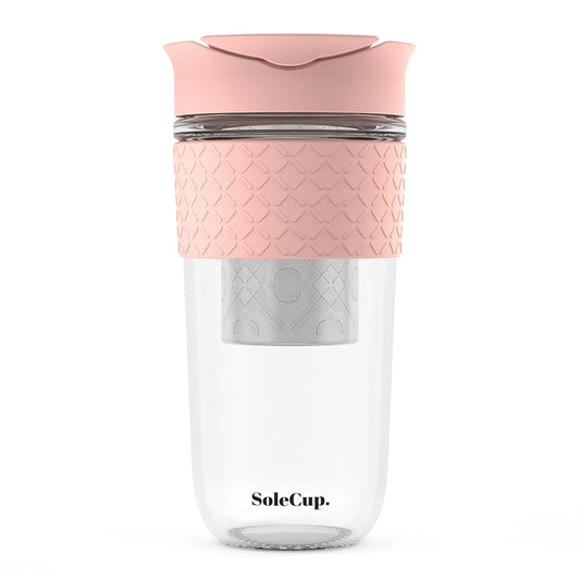 Loose Tea Travel Mug - Pink