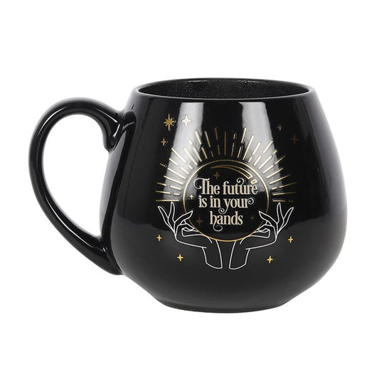 Colour Changing Mug - Black Fortune Teller