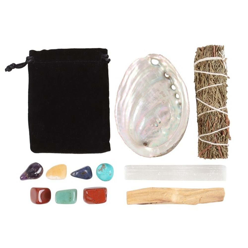 Divine Energy - Smudge and Stone Wellness Gift Set