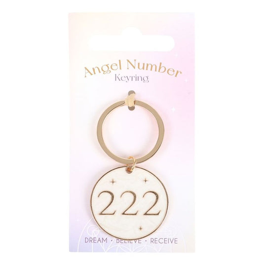 Angel Number Keyring - 222