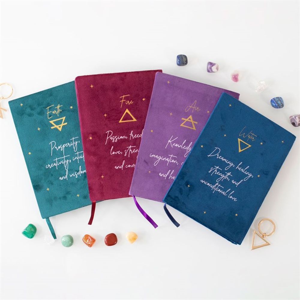 Velvet A5 Notebook - Air Element