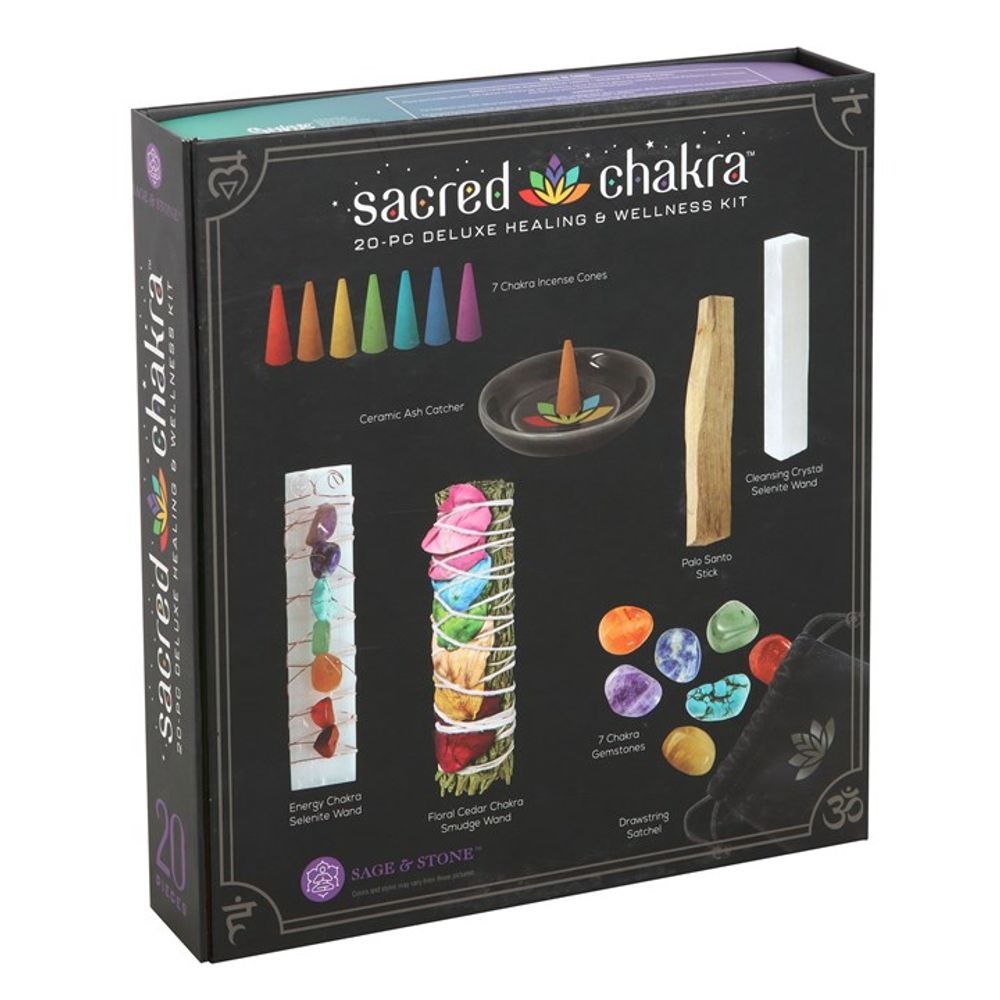 Sacred Chakra - Deluxe Healing and Wellness Kit