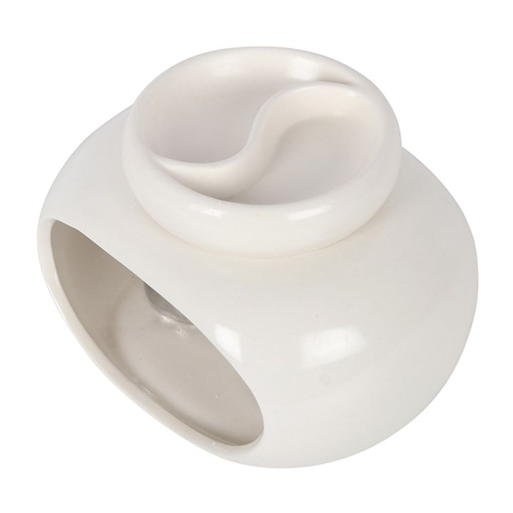 Oil and Wax Burner - Double Off White