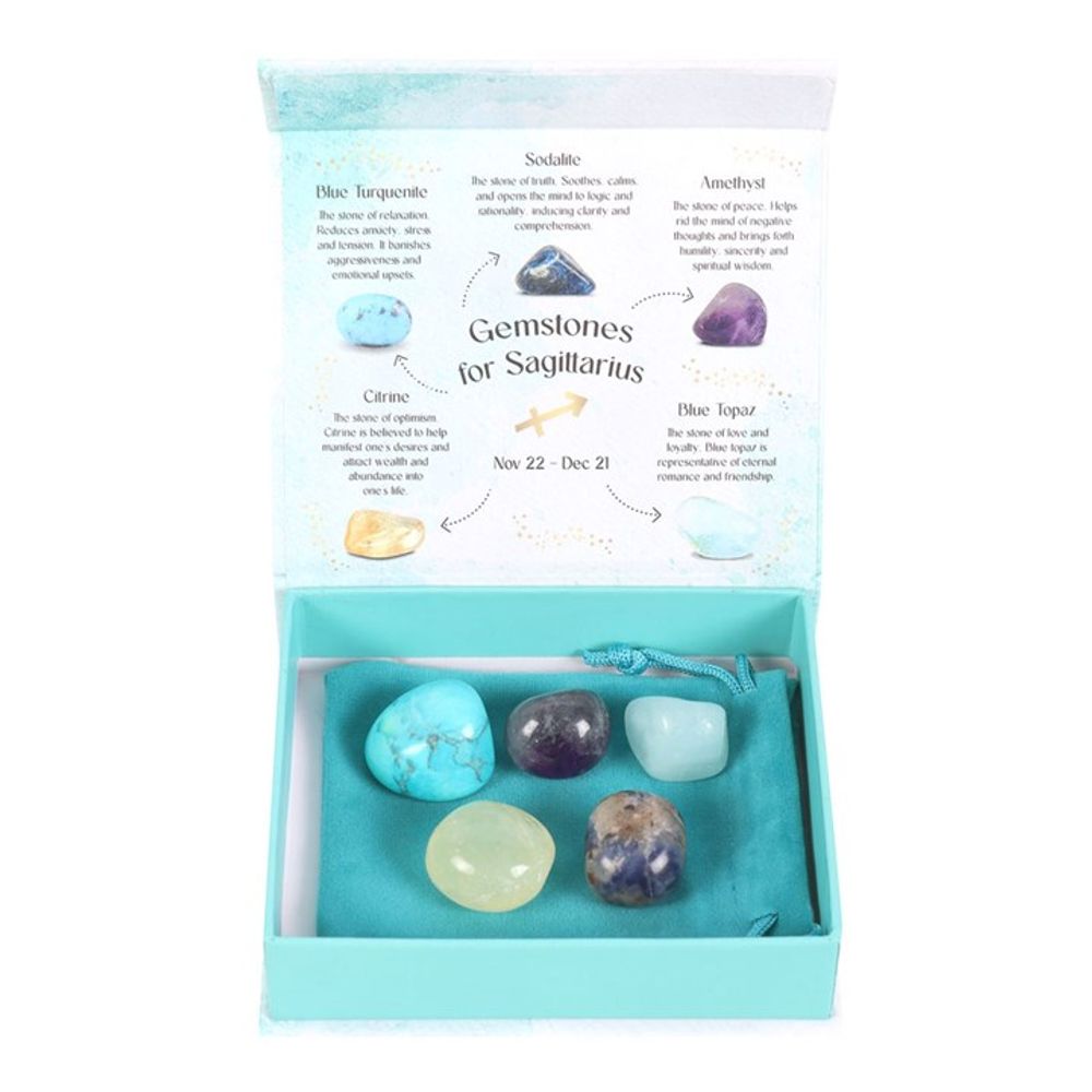 Zodiac Crystal Gift Set - Sagittarius