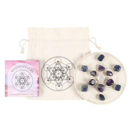 Crystal Grid Set - Metatron's Cube