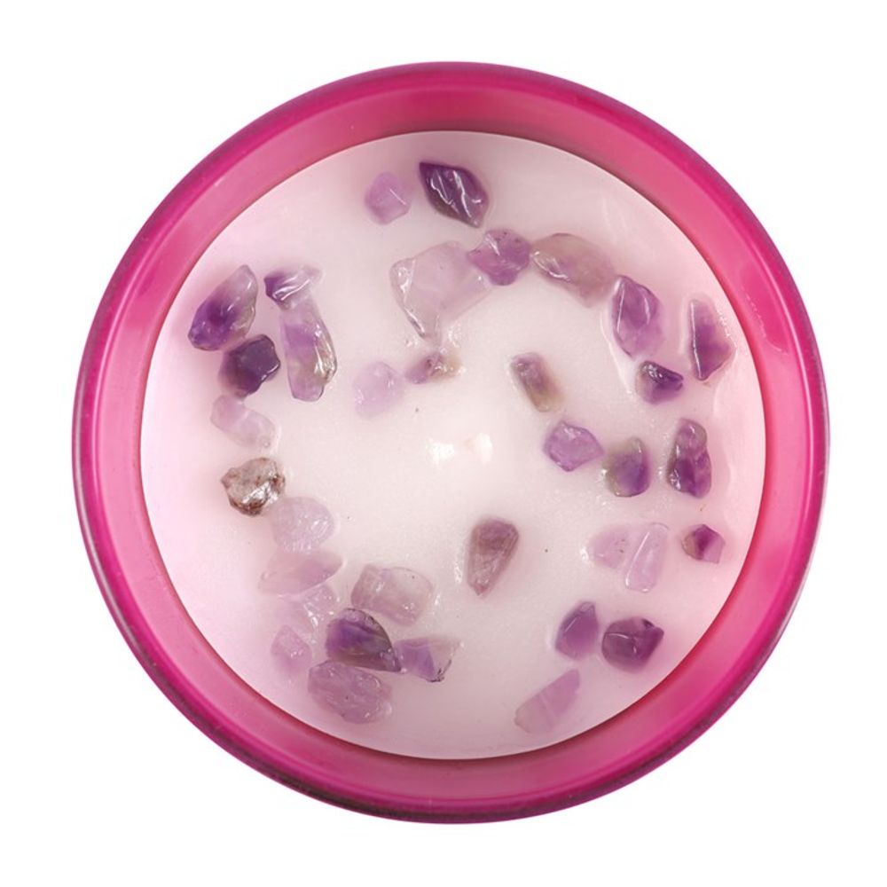 Aquarius Gemstone Zodiac Candle - Bergamot & Mandarin