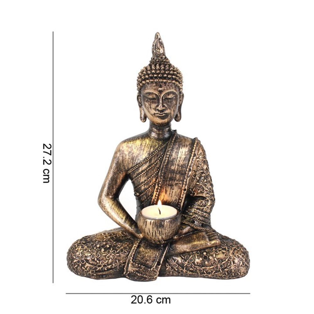 Tealight Holder - Sitting Thai Buddha