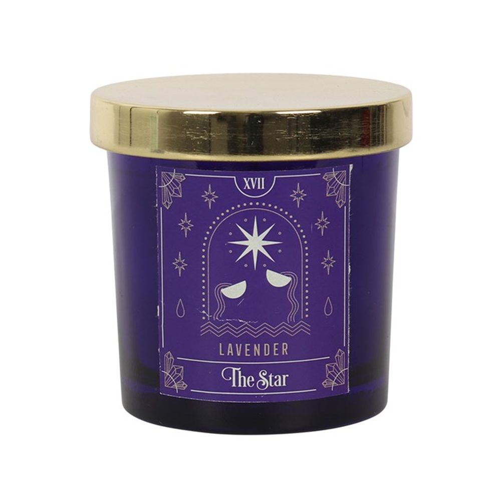 Lavender Tarot Candle - The Star