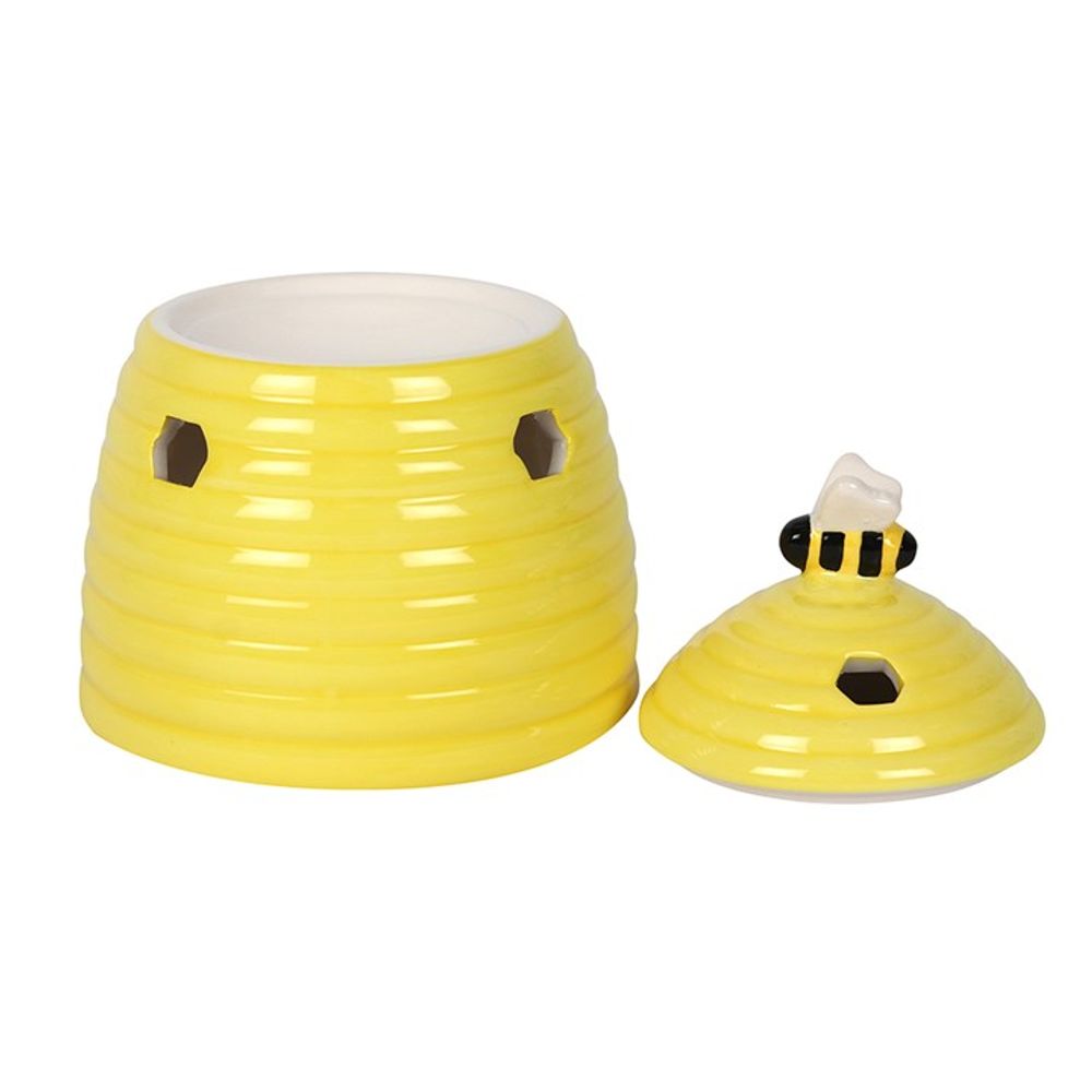 Oil and Wax Burner - Yellow Beehive