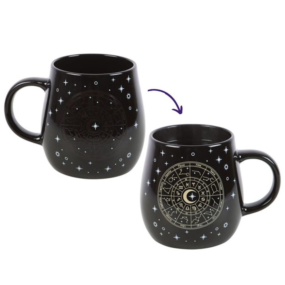 Heat Change Mug - Astrology Wheel