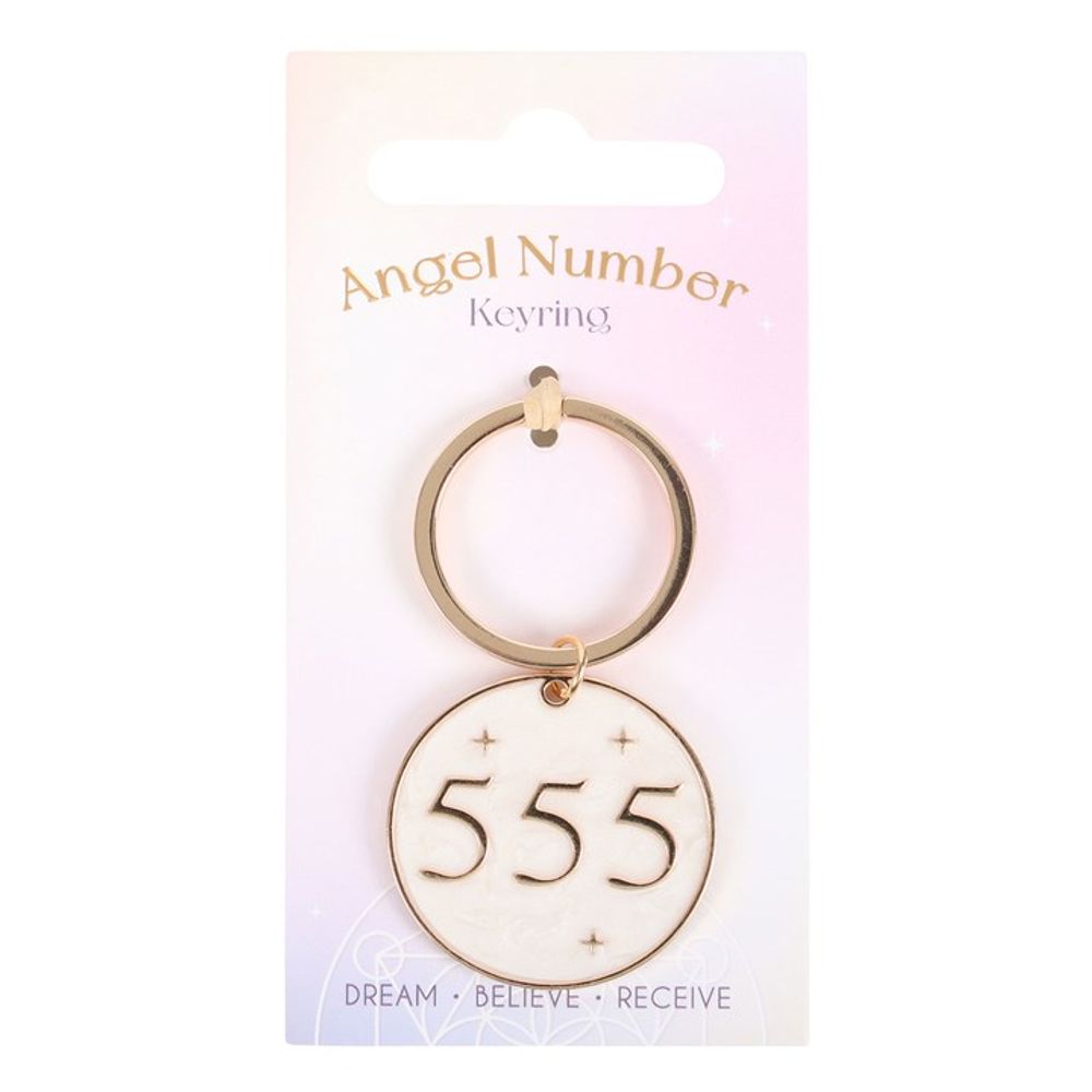 Angel Number Keyring - 555