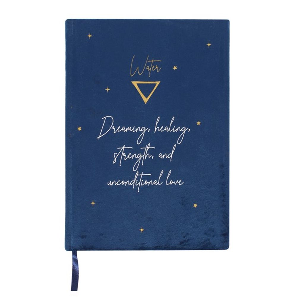 Velvet A5 Notebook - Water Element