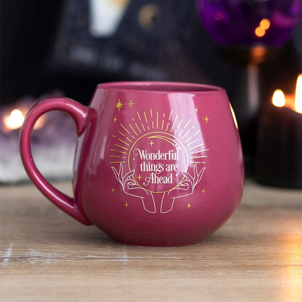 Colour Changing Mug - Pink Fortune Teller