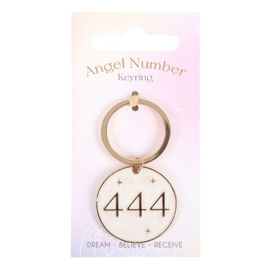 Angel Number Keyring - 444