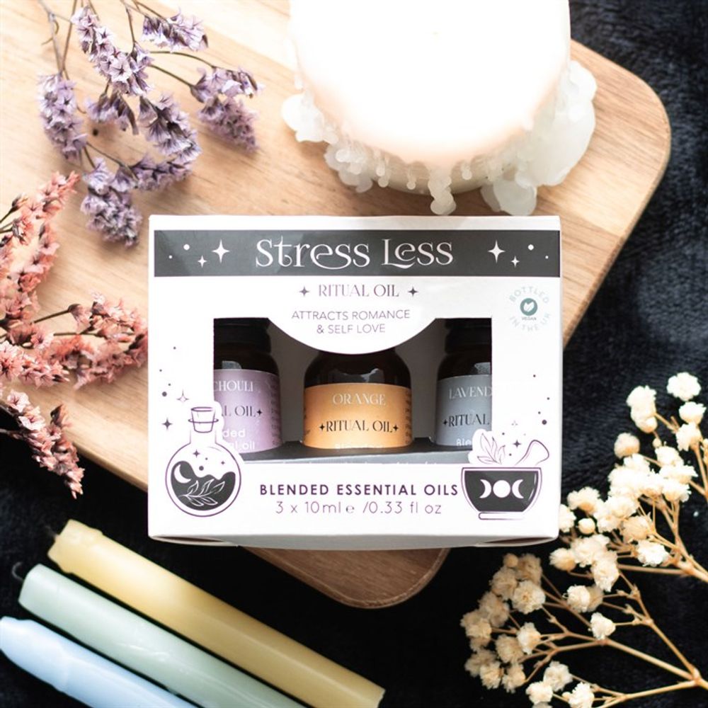 Ritual Blended Essential Oils Gift Set - Stress Less