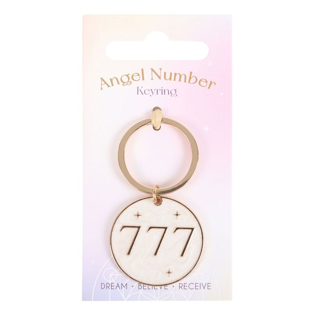 Angel Number Keyring - 777