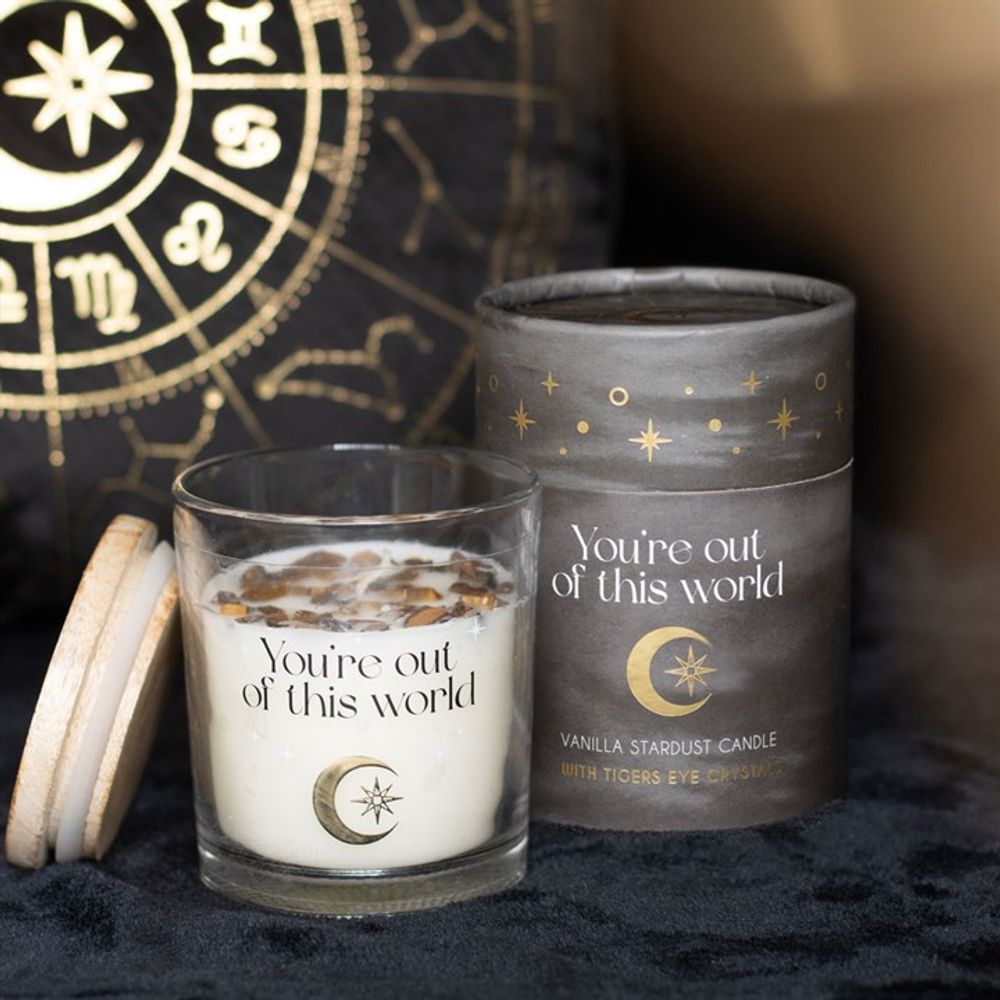 Crystal Chip Candle - Vanilla Stardust