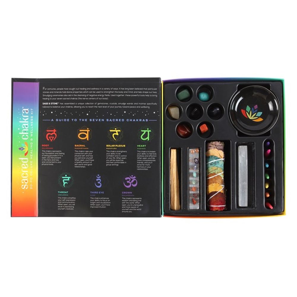 Sacred Chakra - Deluxe Healing and Wellness Kit