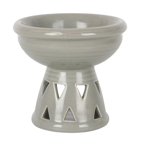 Oil and Wax Burner - Deep Grey Bowl