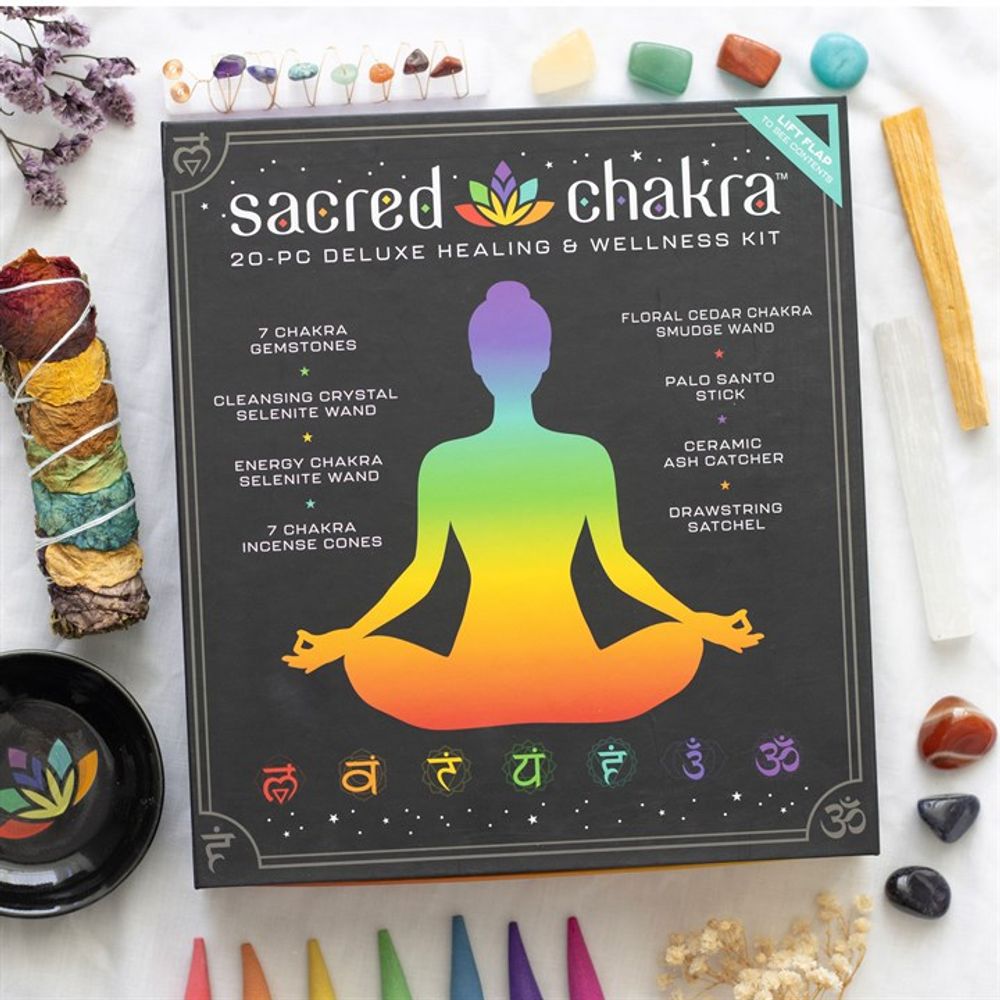 Sacred Chakra - Deluxe Healing and Wellness Kit