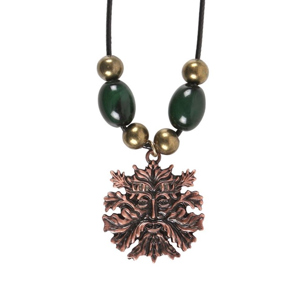 Pendant Necklace - Green Man