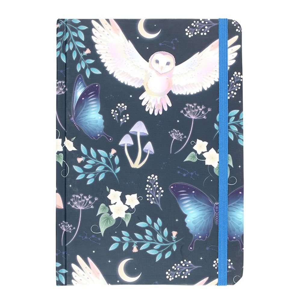 A5 Notebook - Night Flight Owl