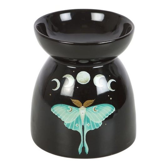 Oil and Wax Burner - Luna Moth