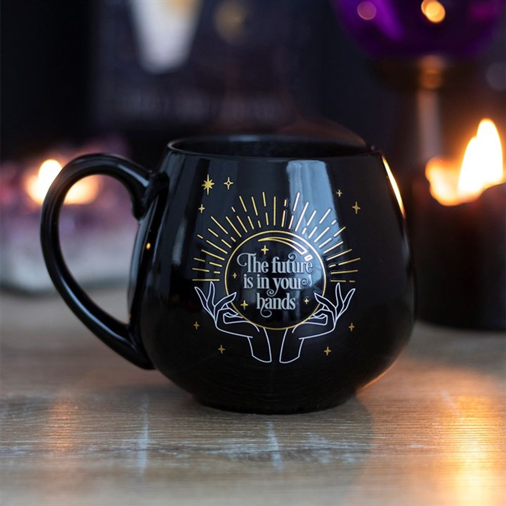 Colour Changing Mug - Black Fortune Teller