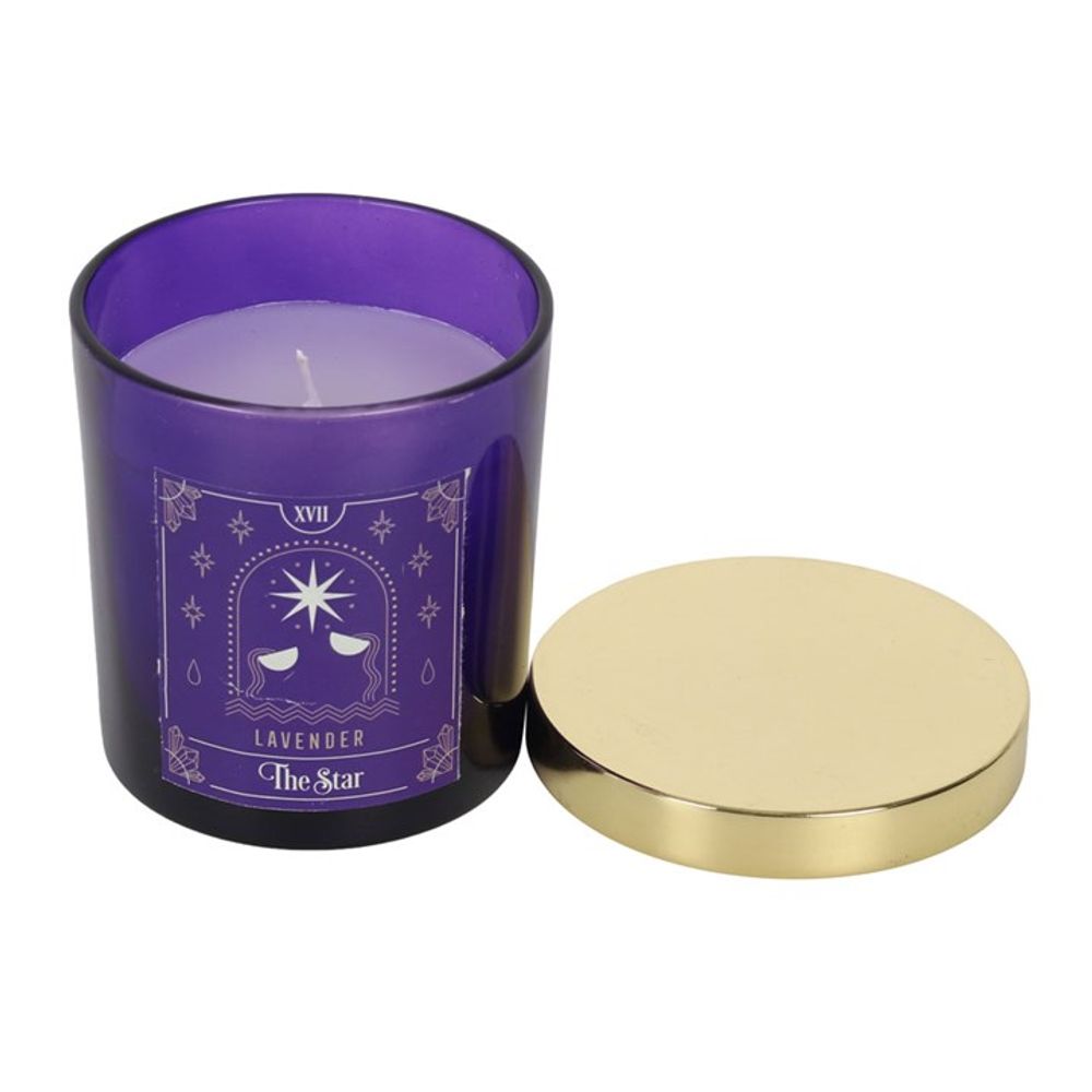 Lavender Tarot Candle - The Star