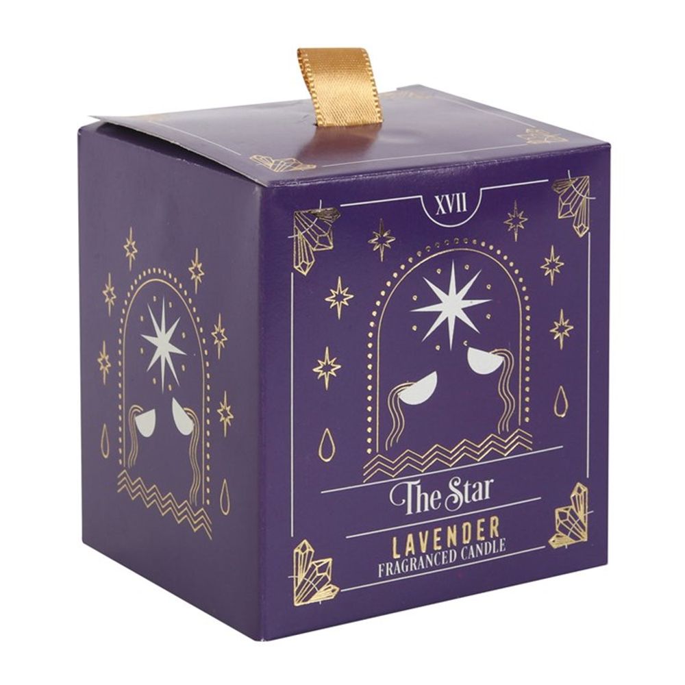 Lavender Tarot Candle - The Star