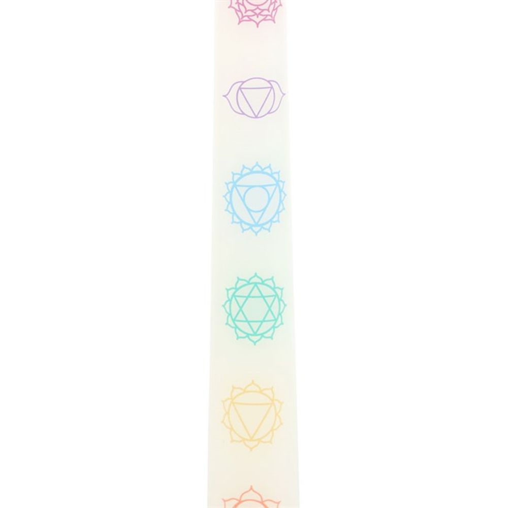 Chakra Balancing Taper Dinner Candles - (Set of 3)