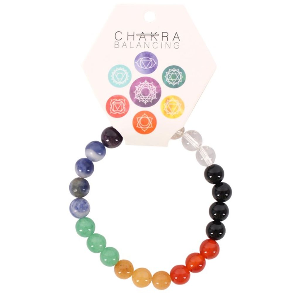 Semi Precious Stones - Chakra Ball Bracelet