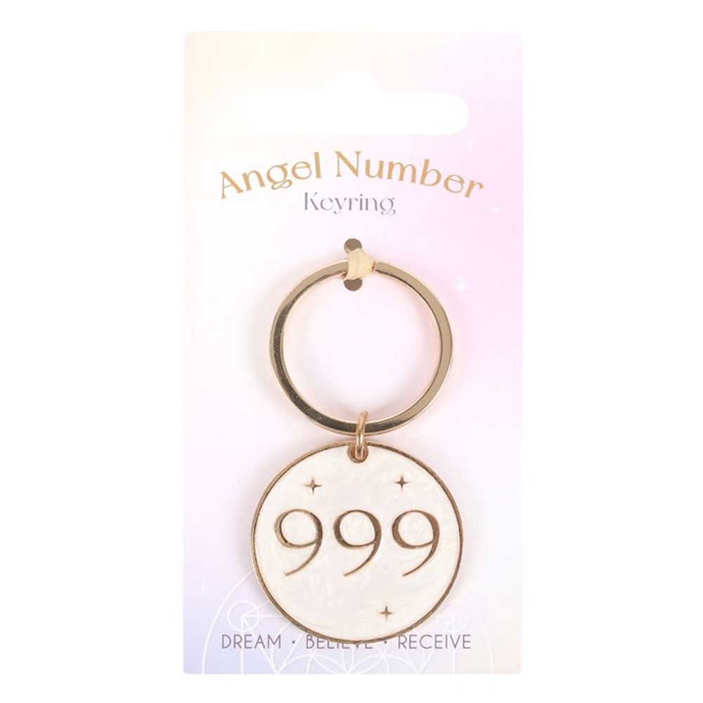 Angel Number Keyring - 999